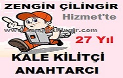 kale kilit çilingir anahtarcı